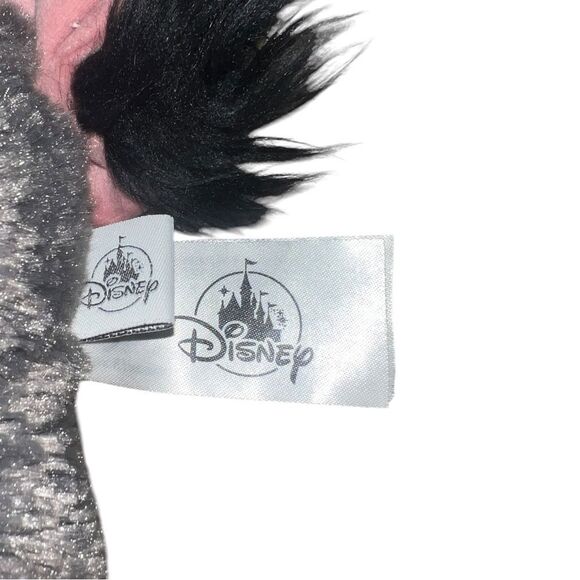 Disney World Parks Eeyore Plush Toy 8" Removeable Tail Gray EUC - Picture 7 of 7